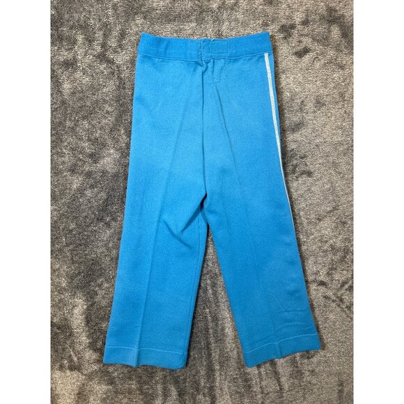 Vintage 1970's Danskin "Full Fashion" Sky Blue 100% Nylon Pants Size 3 - Picture 5 of 5